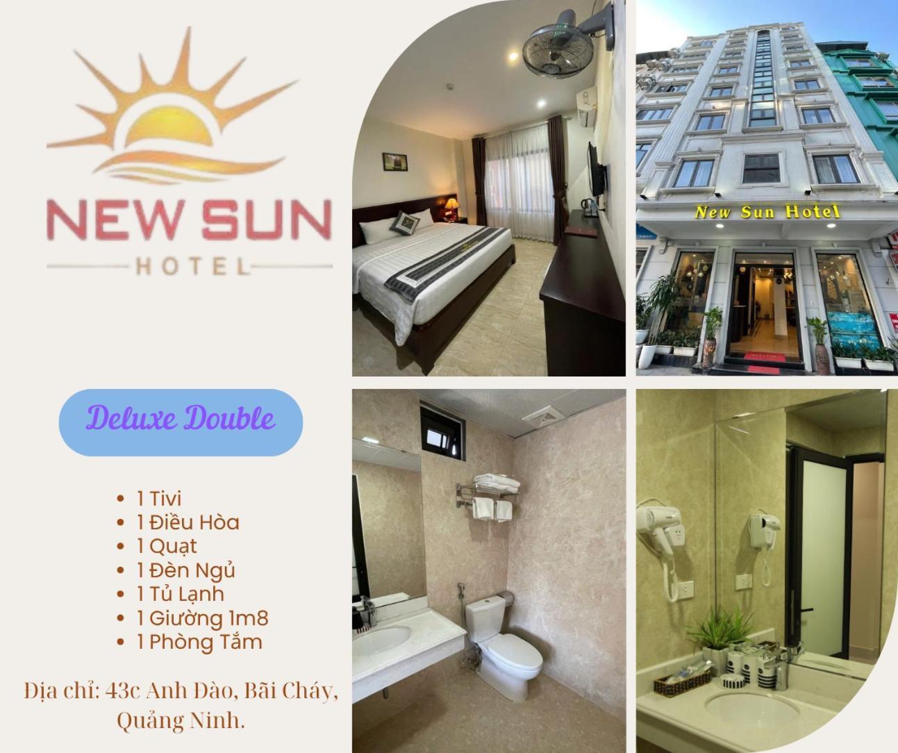 New Sun Hotel Ha Long Exterior foto